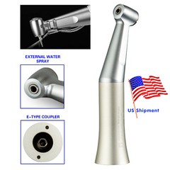 Dental LED Fiber Optic Turbine High /Low Speed Handpiece Kit 2/4Hole fit NSK UDM