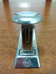 Vintage PILOT Stapler No. 402 United States Steel USS USA ACE Fastener Working