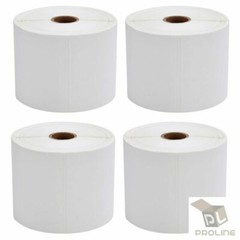 4 Rolls Direct Thermal Shipping Labels 500/roll 4×6 For Zebra ZP450 Eltron 2844