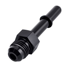 AN6 Male to 5/16 SAE Quick Connect Black 1 Pcs for Fuel Line