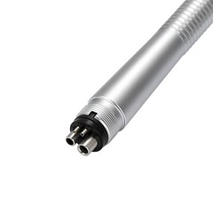 5X Dental High Speed Handpiece 4 Hole Push Button Air Turbine Single Water Spray