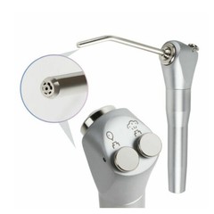 Dental 3-Way Air Water Spray Triple Syringe Handpiece with 2 Nozzles Tips Tubes