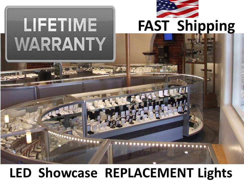 4 ft. Showcase Replacement LED – Jewelry store Case LED light NATURAL WHITE