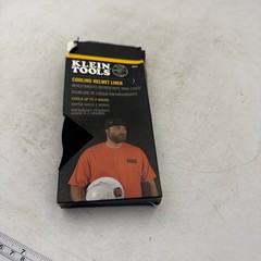 Klein Tools Cooling Helmet Liner One Size Black 60181 Cools Fast Wicks Sweat
