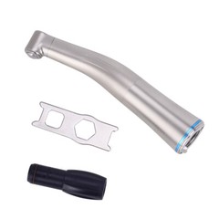 Dental 1:1 LED Contra Angle Handpiece Fiber Optic Internal Water Push Button