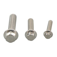 245 Pcs Heavy Duty Flanged Bolts And Nuts Kit M6 M8 M10 304 Metric Hex Screws
