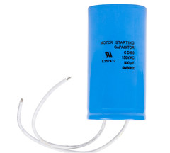 Avantco E357432 Motor Start Capacitor, 150V, 500uF, 50/60HZ