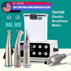 Dental Electric LED Brushless Micro Motor/1:1/1:5 Increasing Handpiece USA