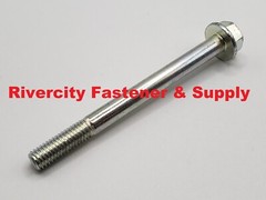 (5) M8-1.25×90 Metric Hex Flange Bolts 8mm x 90mm Screws M8x1.25×90 8mm x 90mm
