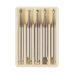 5Pcs/Pack Dental Tungsten Steel Carbide Handpiece Bur Fit Low Speed Contra Angle