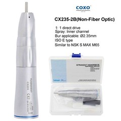COXO Dental Slow Speed Contra Angle Straight Handpiece Air Motor Inner Water NSK