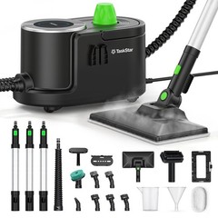 Taskstar Steamer for Cleaning 1.6L Large Tank Household Steam Cleaner 22 Tools