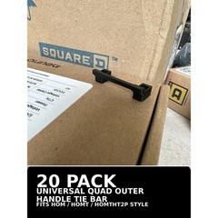 20 Pack Universal HOMTHT Quad Outer Handle Tie Bar HOM HOMT HOMTHT2P