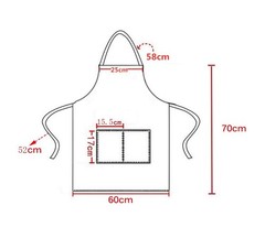 15 PCS Black Bulk Aprons for Women Men Unisex Adult with 2 Pockets, Chef Kitc…