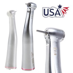 Dental 1:5 Increasing LED Contra Angle Handpiece Quattro Water Spray E-type