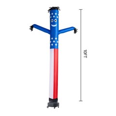 Uimoso Inflatable Tube Man with 3/4 HP Blower Fan, 10 ft Waving Dancing Figure