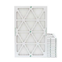 Glasfloss ZL 12x24x1 MERV 10 (FPR 7) Pleated HVAC Air Filters. Case of 12
