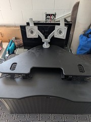 Varidesk Pro Plus 36 inches Black adjustable standing desk