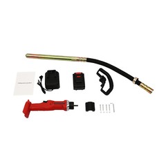 Cordless Handheld Concrete Vibrator, Cement Vibrating Tool, Air Bubbles Remover