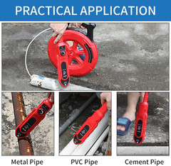 Pipe Blockage Detector – 40M Water Pipe Scanner for Metal & PVC Clogs