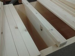 Bee Hive, 20 Top Bar with Roof Top Bar Backyard Bee Keeping Hive
