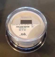 NEW Set 4 Centron Itron Watthour Meter CL200, 240V, 3W, C1SLR, 30TA, 1.0Kh 60Hz