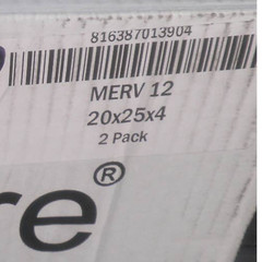 Nordic Pure 20x25x4 (19-1/2 x 241/2 x 3-5/8) Pleated MERV 12 Air Filters 2-Pack