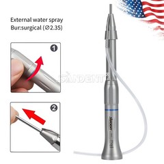 SANDENT Dental Surgical Straight Handpiece 1:1 Direct Drive Micro Surgery E-type