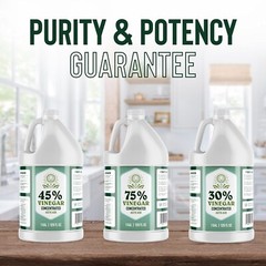 30% Vinegar – 1 Gallon – Concentrated Acetic Acid – Cleaner Vinegar