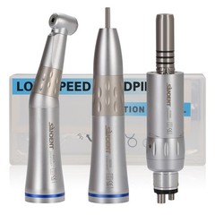 Dental Inner Water Spray Air Motor Push Contra E-Type 4 Hole Low Speed Handpiece