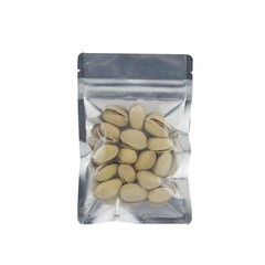 3″ x 4″ Gram Mylar Barrier Bags White Clear Front Resealable Storage – 100 Count