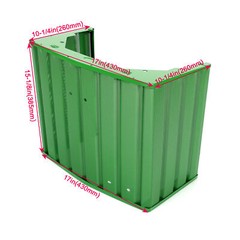 Front Green Grille Powder Coated For John Deere 755 855 955 #AM107864