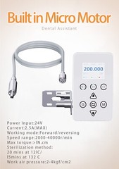 Dental Built-in LED Electric Motor/1:1 1:5 16:1 Fiber Optic Handpiece po