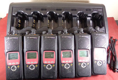 6x Motorola XTS5000 700/800 P25 Radio H18UCF9PW6AN Actual Photo’s w/ charger/ant