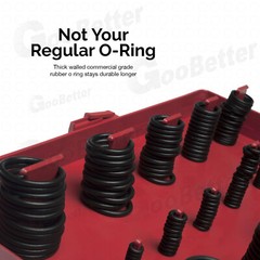 419 PCS Universal O Ring Assortment Set Metric Oil Proof Kit 32 Size O-Ring Case