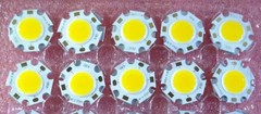 10PCS 360 Lumen Natural White 4000K High Power COB LED DC 3V DIY LED Flood Light