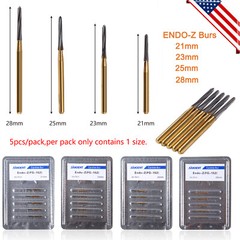 Dental Endo-Z Bur Carbide Tungsten Surgical Cutter Burs 23-28mm 5pcs/pack SA