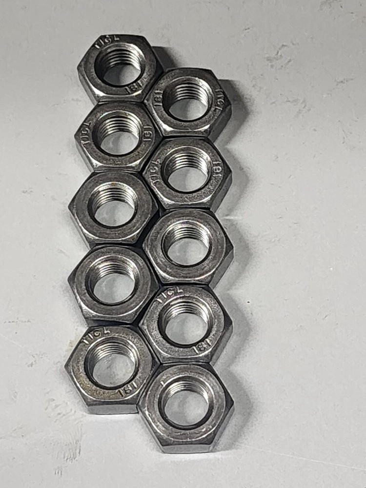 M10x1.25, 934 Hex Nuts Class 8 ( 10 PK )
