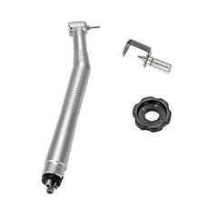 5X Dental High Speed Handpiece 4 Hole Push Button Air Turbine Single Water Spray