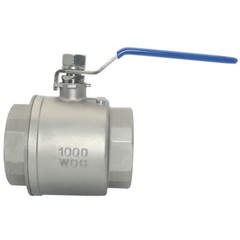 3″ in 3 inch Ball Valve NPT Female Thread Full Port Stainless Steel SS 316