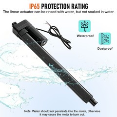 DC 12V Linear Actuator Heavy Duty 2″~40″ Long Stroke 6inch 8in 3000N Waterproof