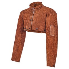Uimoso Leather Welding Cape Sleeve, Flame-Resistant, Heavy-Duty, Size L