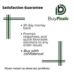 BuyPlastic Clear Polycarbonate Plastic Sheet 1/2″ x 12″ x 24″ , Lexan panel