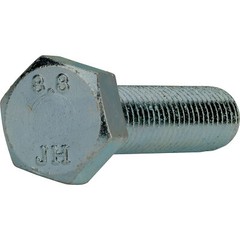 M6-1 Metric Hex Bolts Zinc Grade 8.8 Full Thread All Sizes 10mm through 120mm