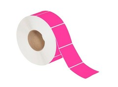 3 x 5″ Fluorescent Pink Thermal Transfer Labels