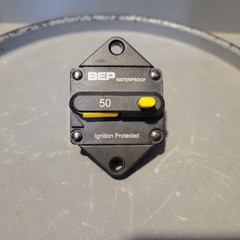 BEP Marine Circuit Breaker, 50A, 6050, AL510506A
