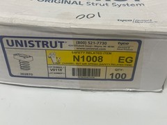 100 Count Box Unistrut Strut Channel Nut with Spring 3/8″-16 Electro-Galvanized