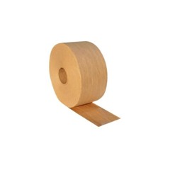 5 Rolls Kraft Reinforced Gum Tape 70mm x 450′ Wolverine Tape 3.0 [5.5 Mil]