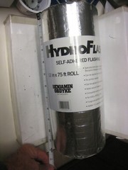 1roll BENJAMIN OBDYKE HYDROFLASH 12″ x 75′ – 1 ROLL House wrap Flashing tape