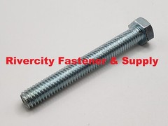 3/8-16×3 Tap Bolts Hex Head Screws 3/8×16 x 3.0 Full Thread 3/8×16 x 3″